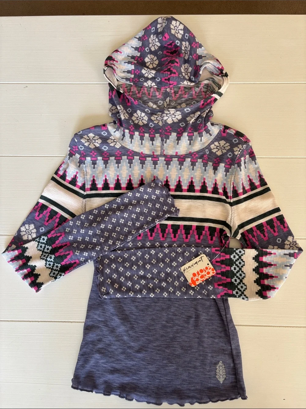 FP Movement by Free People Breathe Easy Printed Layer NWT SIZE Small